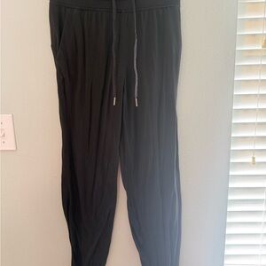 lululemon athletica Black Drawstring Jogger Leggings